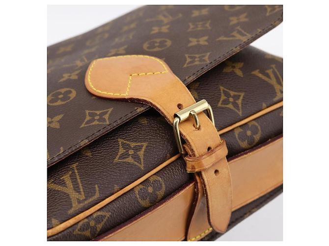 LOUIS VUITTON Monogram Cartouchiere GM Shoulder Bag M51252 LV Auth BA15202 Monogramma - vista 10