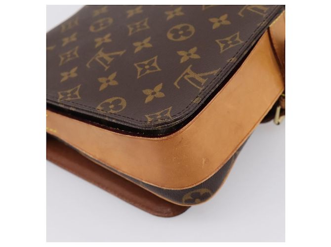 LOUIS VUITTON Monogram Cartouchiere GM Shoulder Bag M51252 LV Auth BA15202 Monogramma - vista 16