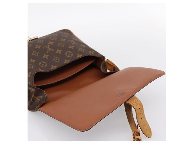 LOUIS VUITTON Monogram Cartouchiere GM Shoulder Bag M51252 LV Auth BA15202 Monogramma - vista 17