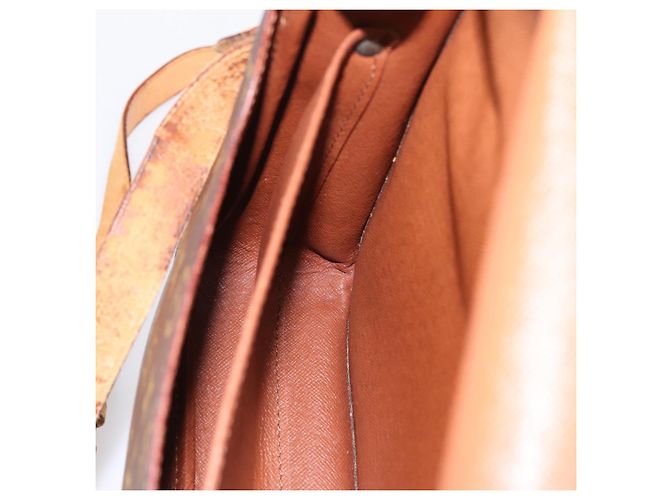 LOUIS VUITTON Monogram Cartouchiere GM Shoulder Bag M51252 LV Auth BA15202 Monogramma - vista 19