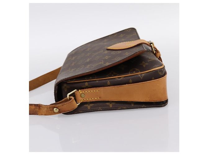 LOUIS VUITTON Monogram Cartouchiere GM Shoulder Bag M51252 LV Auth BA15202 Monogramma - vista 3
