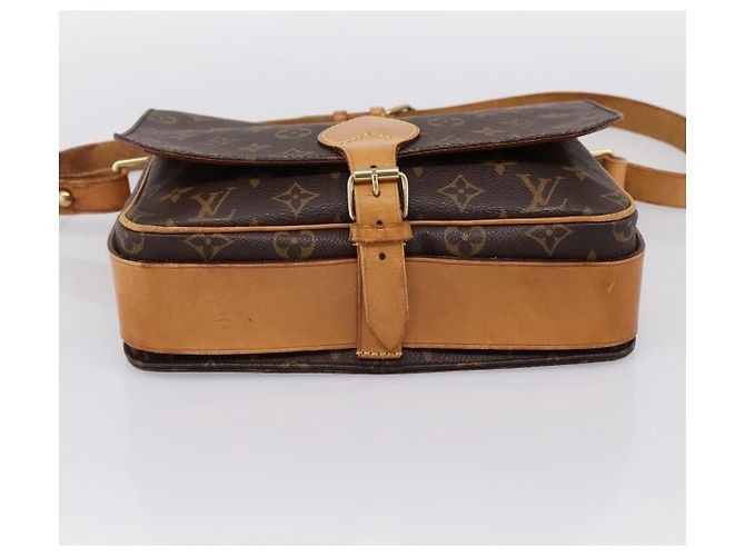 LOUIS VUITTON Monogram Cartouchiere GM Shoulder Bag M51252 LV Auth BA15202 Monogramma - vista 5