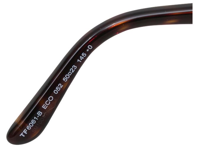 Gafas redondas Tom Ford carey Castaño - vista 4