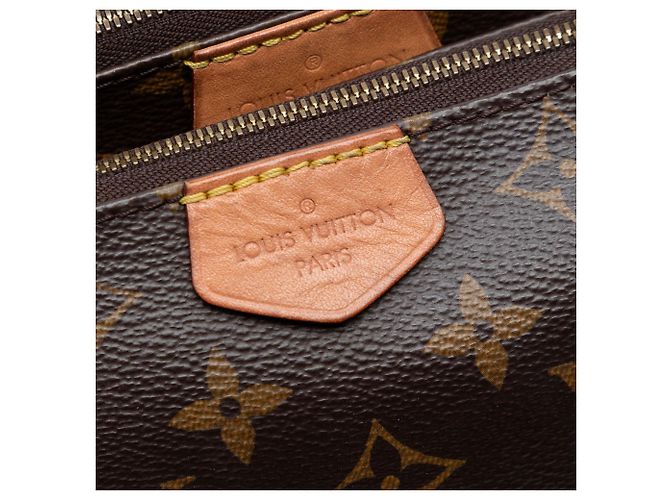 Borsa Louis Vuitton Monogram Multi Pochette Accessoires Marrone - vista 5