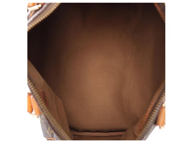 Borsa a mano Louis Vuitton Speedy 30 Monogram Canvas in marrone M41526 - vista 13