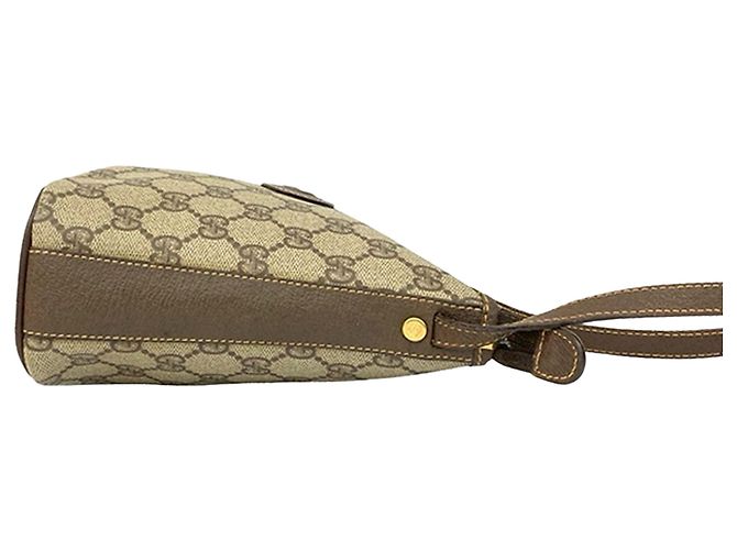 Borsa a tracolla Gucci GG Supreme marrone - vista 6