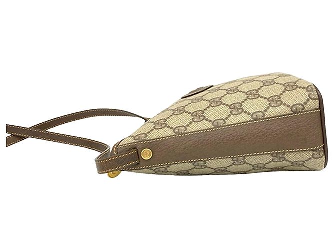 Borsa a tracolla Gucci GG Supreme marrone - vista 7