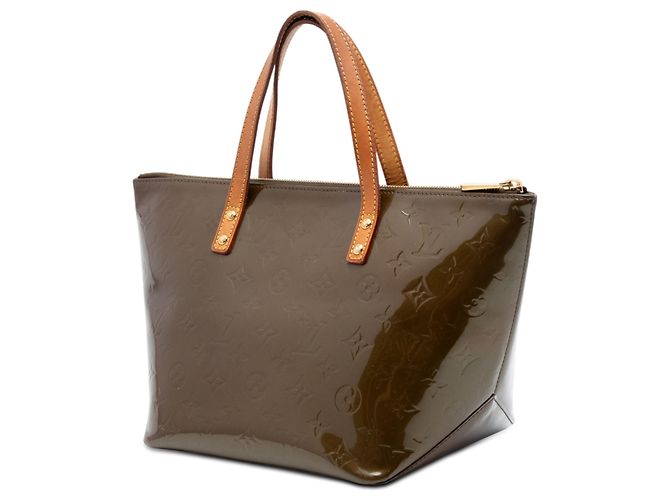 Borsa a mano Louis Vuitton Monogram Vernis Bellevue PM Marrone - vista 2