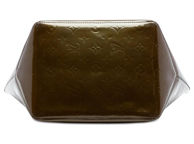 Borsa a mano Louis Vuitton Monogram Vernis Bellevue PM Marrone - vista 3