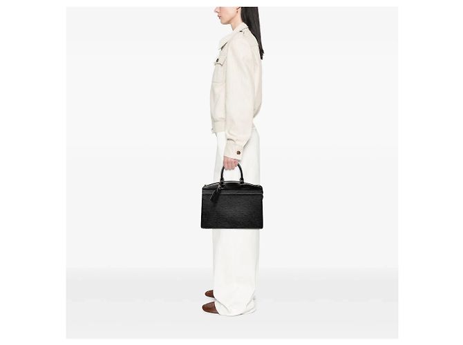 Borsa a mano Louis Vuitton Epi Riviera Nera Nero - vista 7