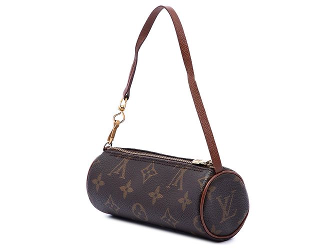 Borsa a mano Louis Vuitton Monogram Papillon Pochette Marrone - vista 2