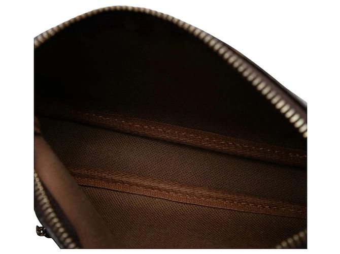 Borsa a mano Louis Vuitton Monogram Affiche Mini Pochette Accessoires Marrone - vista 4