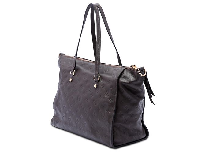Borsa Tote Louis Vuitton Monogram Empreinte Lumineuse PM Marrone - vista 2