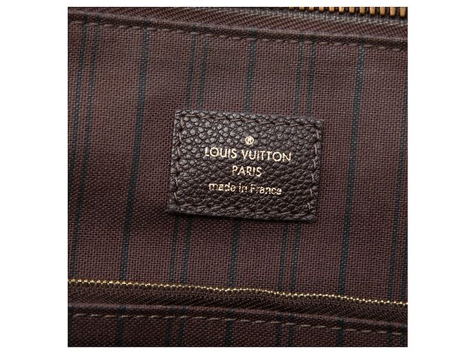 Borsa Tote Louis Vuitton Monogram Empreinte Lumineuse PM Marrone - vista 5
