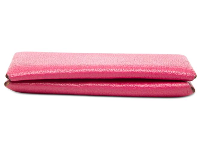 Tarjetero Hermès Calvi en Chevre Mysore Rosa - vista 3