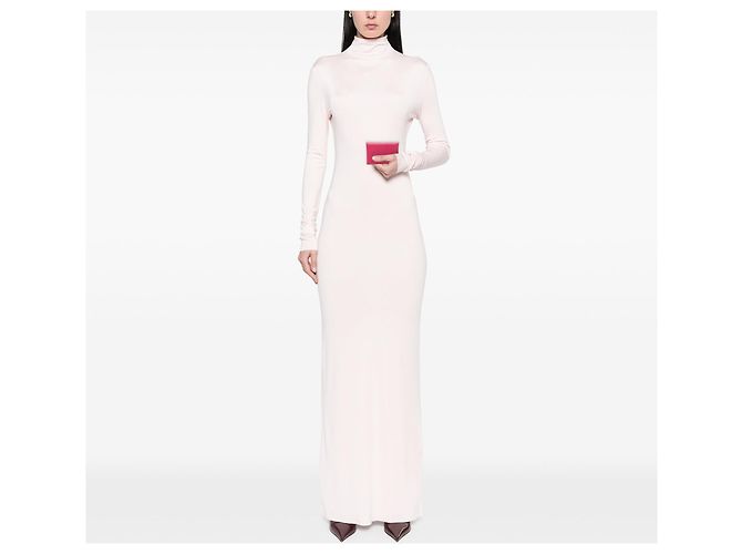 Tarjetero Hermès Calvi en Chevre Mysore Rosa - vista 7