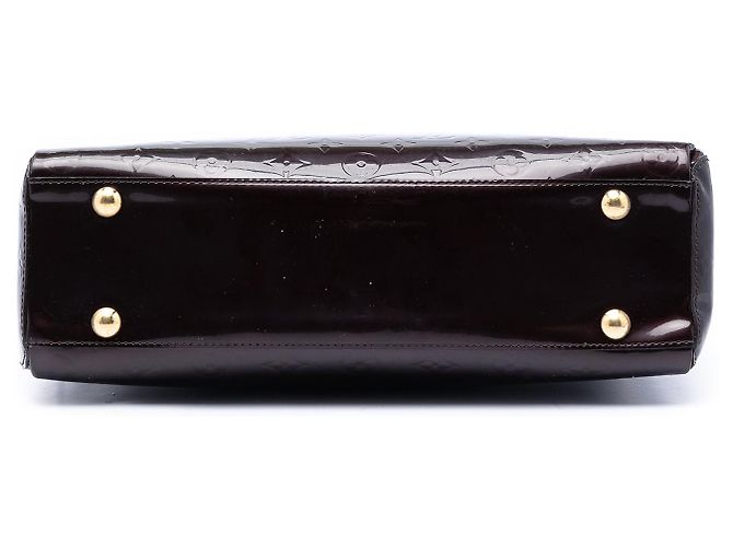 Borsa Louis Vuitton Monogram Vernis Melrose Avenue Purple Porpora - vista 3