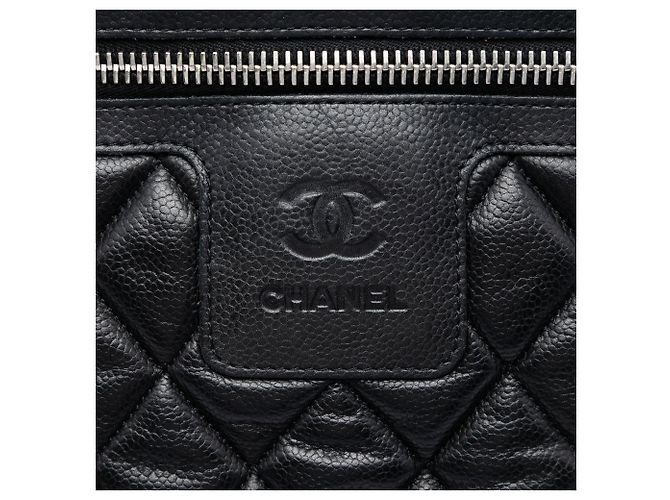 Chanel Large Quilted Caviar Coco Cocoon Messenger Bag Schwarz - Ansicht 5
