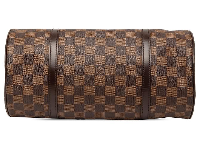Borsa a mano Louis Vuitton Damier Ebene Papillon 30 Marrone - vista 3