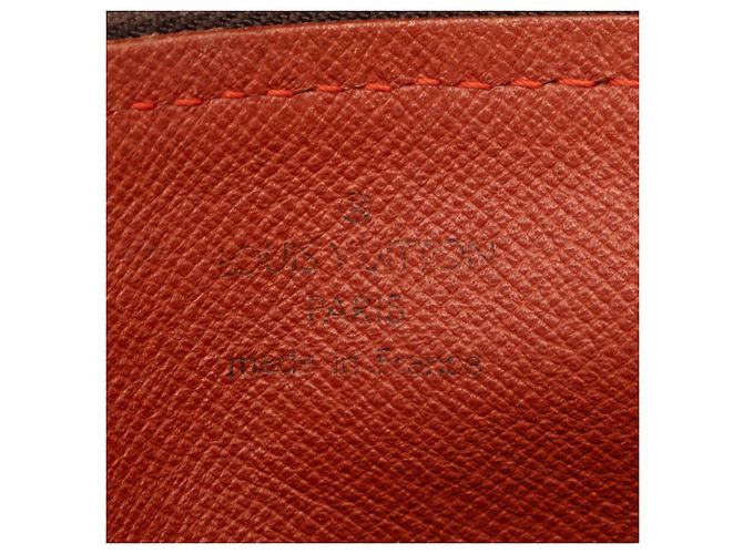Borsa a mano Louis Vuitton Damier Ebene Papillon 30 Marrone - vista 5