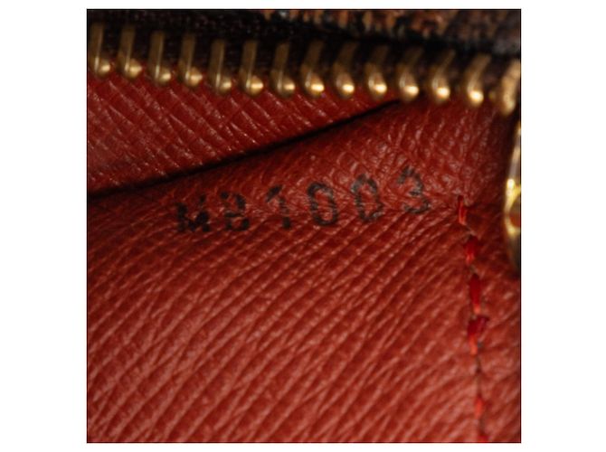 Borsa a mano Louis Vuitton Damier Ebene Papillon 30 Marrone - vista 6