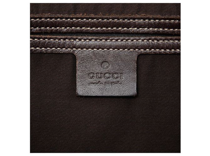 Borsa a Tracolla Gucci GG Supreme Beige - vista 5