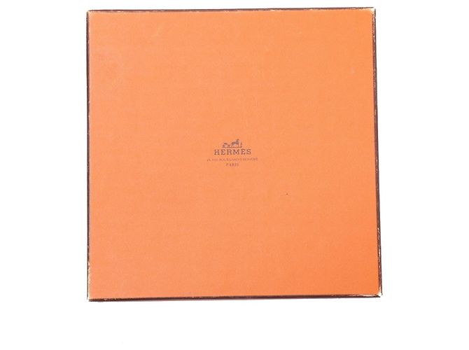 Foulard di seta Hermès L Arbre de Soie 90 Marrone - vista 7