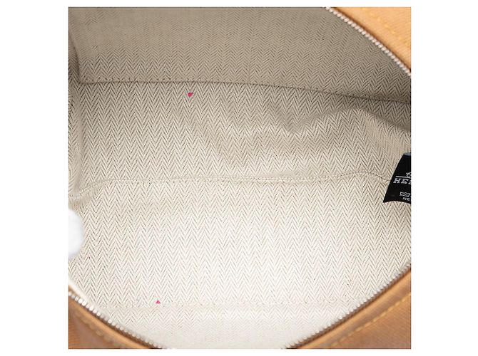 Estojo Hermès Small Toile Bride A Brac Castanho Marrom - vista 4