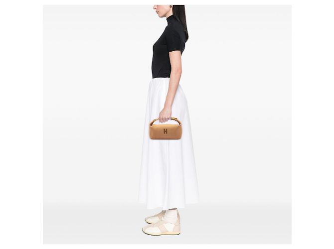 Estojo Hermès Small Toile Bride A Brac Castanho Marrom - vista 6
