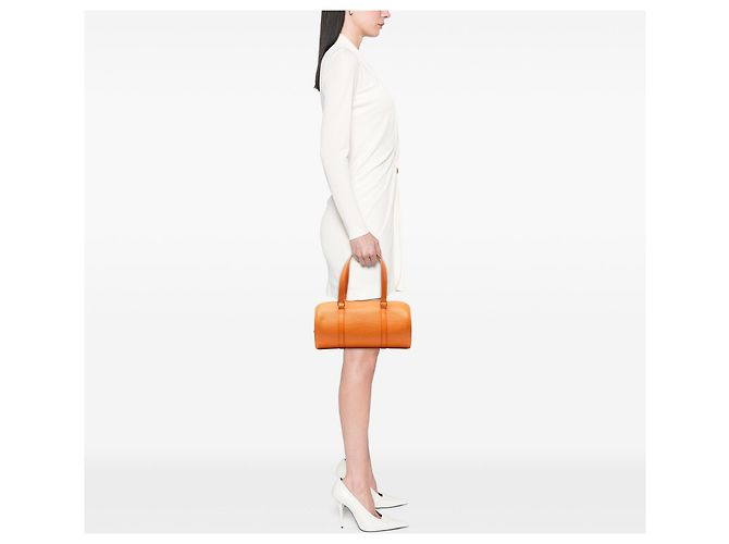 Borsa Louis Vuitton Epi Soufflot Arancione - vista 7
