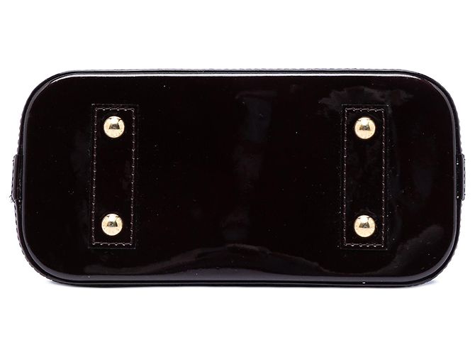 Borsa Alma BB in Vernis Monogram di Louis Vuitton in viola Porpora - vista 3