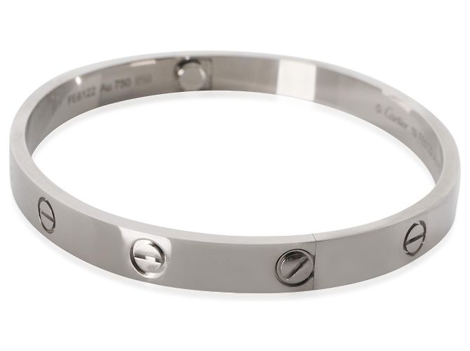 Bracciale Love Cartier in oro bianco - vista 2