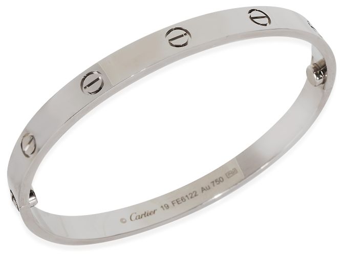 Bracciale Love Cartier in oro bianco - vista 3