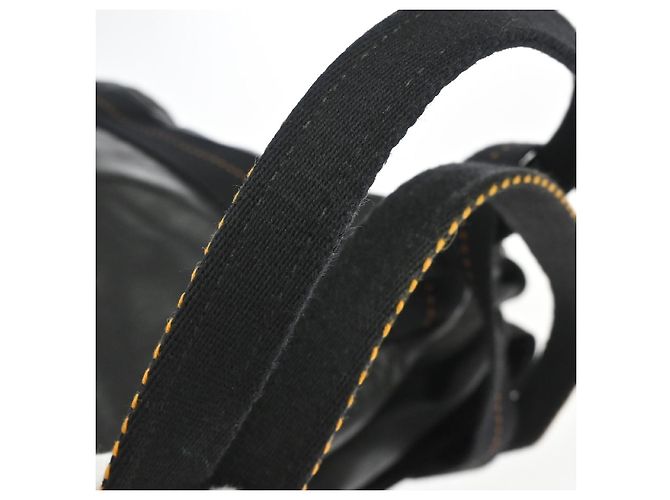 Hermès Hermes Caravan Tote Leather MM Nero - vista 5