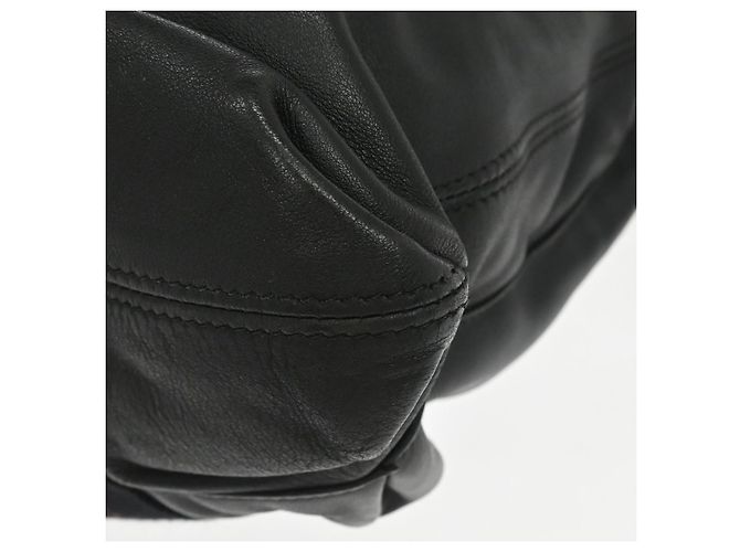 Hermès Hermes Caravan Tote Leather MM Nero - vista 6