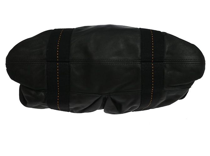 Hermès Hermes Caravan Tote Leather MM Nero - vista 7