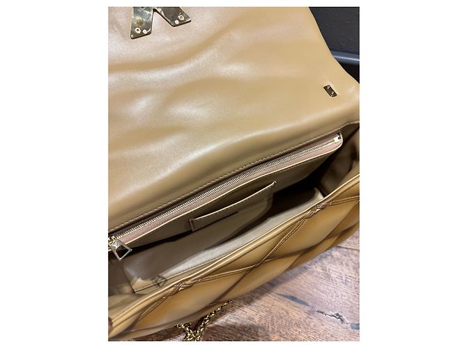 Borsa Louis Vuitton Go 14 GM Top Handle Cammello - vista 6