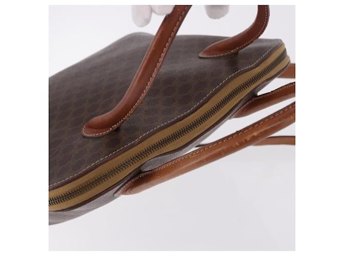 Céline Celine Macadam Leather Small Marrone - vista 7