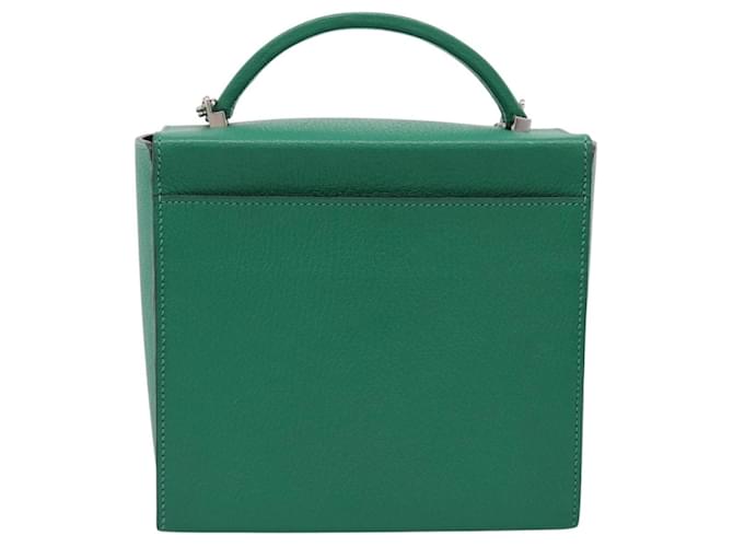 Hermès Hermes Cinhetic Top Handle Chevre Mysore Verde - vista 2