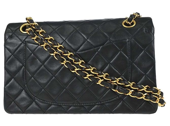 Chanel Timeless Lambskin Small Nero - vista 2
