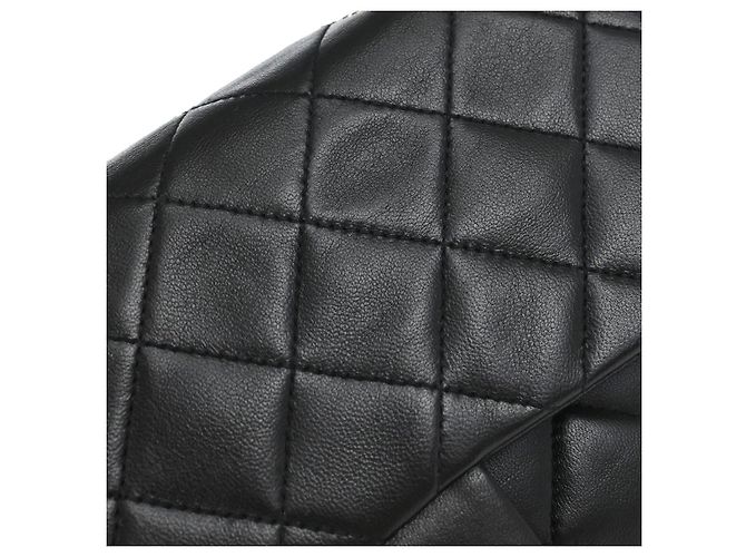 Chanel Timeless Lambskin Small Nero - vista 5