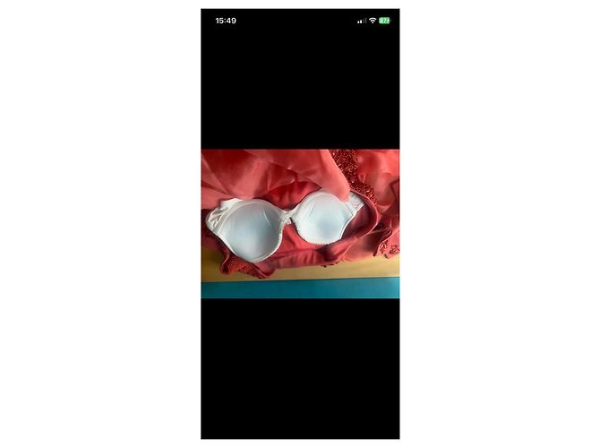 Paule Ka Abito lungo rosso decorato con perle e fiocchi - vista 17