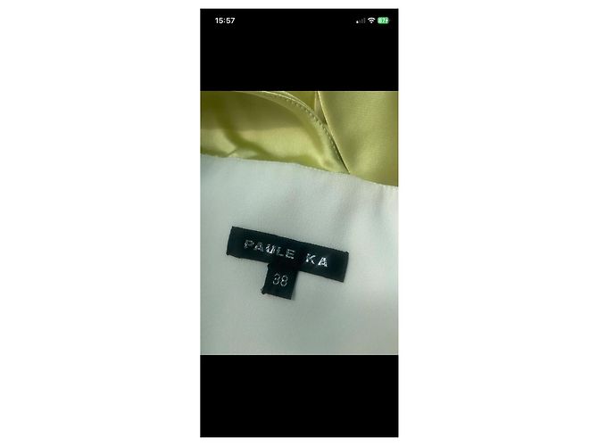 Paule Ka Maxikleid Beige Grün - Ansicht 14