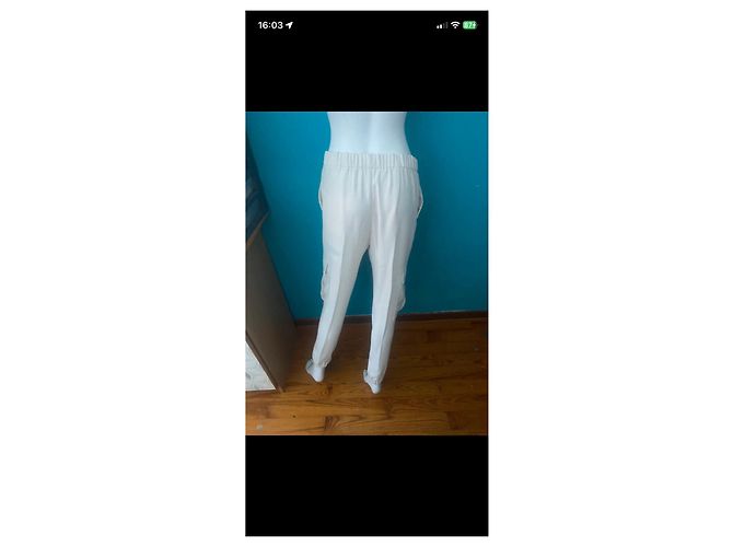 Parosh Completo con pantaloni cargo beige Bianco - vista 15