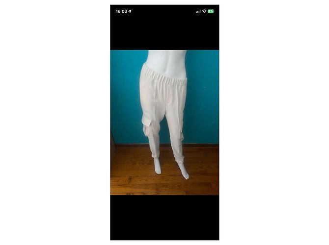 Parosh Completo con pantaloni cargo beige Bianco - vista 16