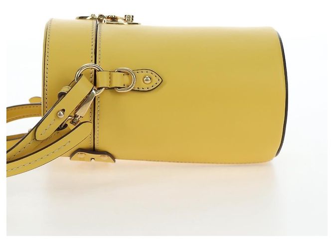 Miu Miu Vintage Leather Giallo - vista 3