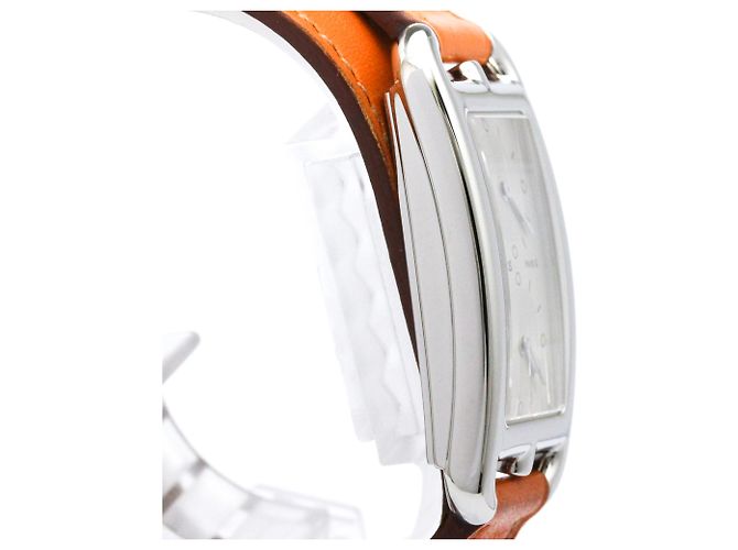 Hermès Hermes Cape Cod Double Tour Quartz Stainless Steel and Leather 20 - vista 5
