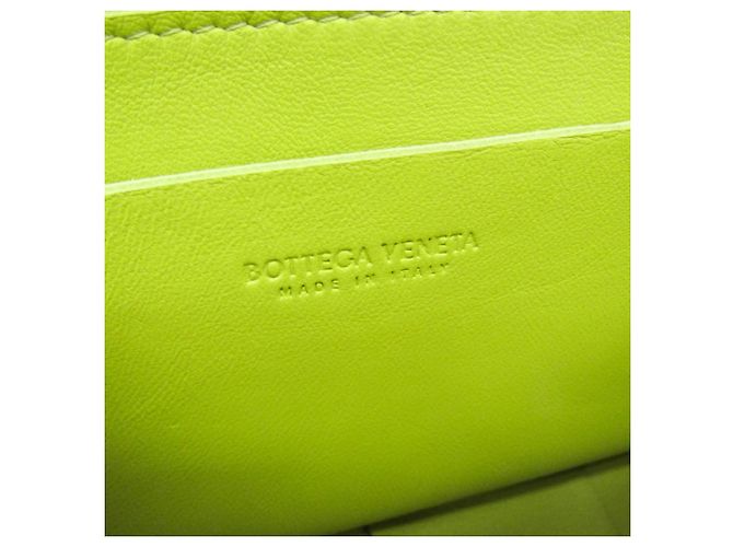Bottega Veneta Cassette Leather Large Verde - vista 4