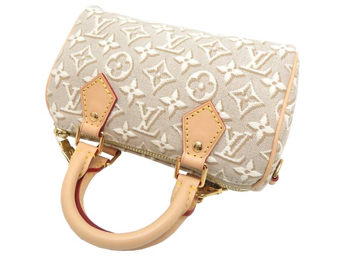 Borsa a tracolla Louis Vuitton Nano Speedy Monogramma - vista 4