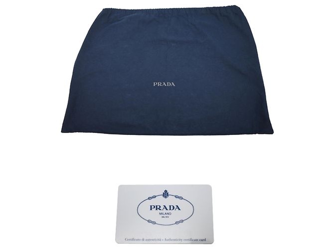 Zaino Prada da uomo in nylon kaki Cachi - vista 10